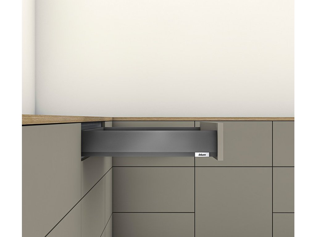 Merivobox 70kg šedá orion M 600mm Blumotion/TOB