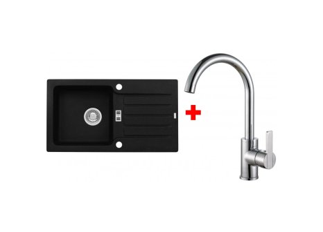 Alveus NIAGARA 30 + TONIA chrom - Černá, Black