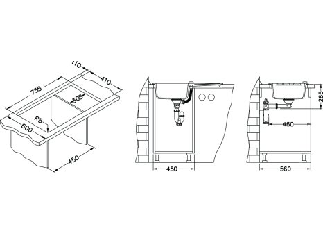 Alveus NIAGARA 30 + TONIA chrom