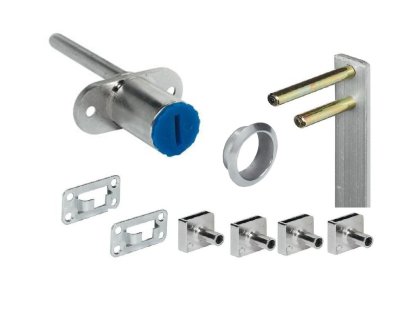 zámek Symo centrální sada táhlo 100 cm + 6x zásuvka - komplet