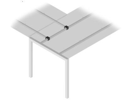 VOGA rohová spojka EDGE