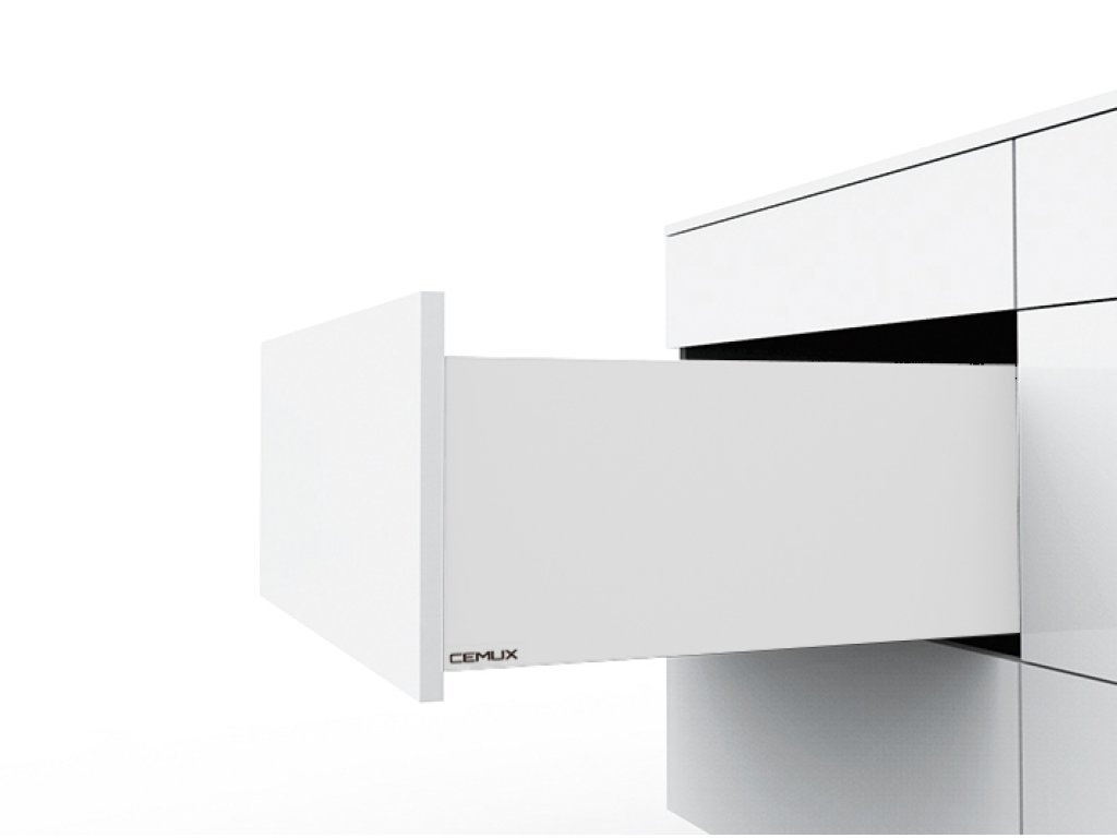 Cemux H Box SLIM zásuvka bílá H199