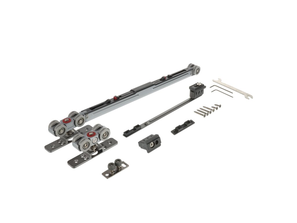 Cemux STARSHIP STANDARD sada kování pro dřevěné dveře 1 křídlo 60 kg s tlumením