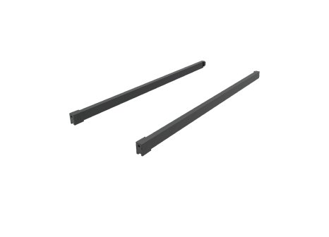 Cemux H Box SLIM zásuvka antracit podélný reling - 450 mm