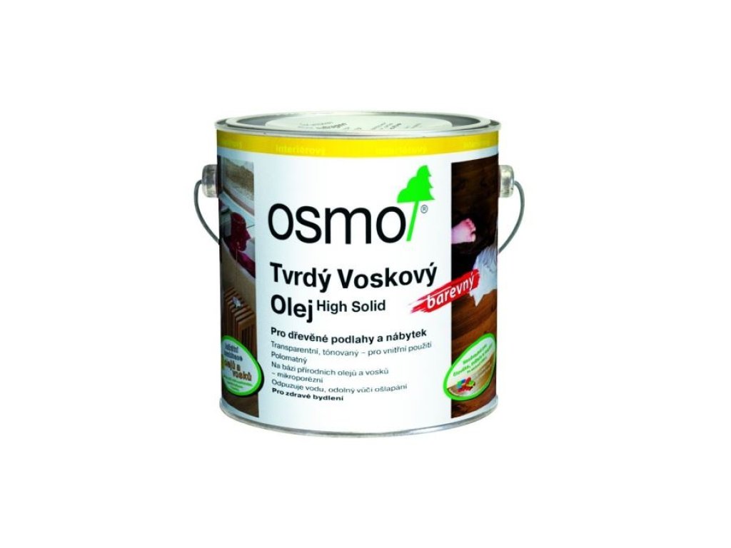 OSMO tvrdý voskový olej Effekt