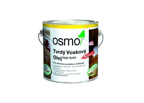 OSMO tvrdý voskový olej Effekt - Stříbrná, 2,5 l