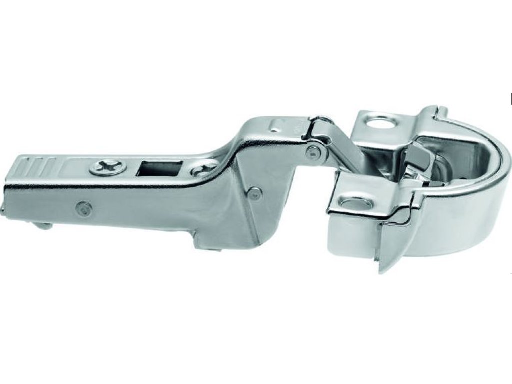 BLUM 71B960A CLIP TOP závěs 95° polonaložený Alu s tlumením