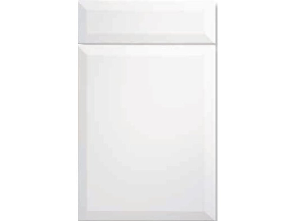 Dvířka jednostranný vysoký LESK - tvar D01 barva RAL