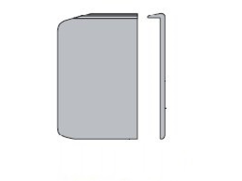 Lišty na pracovní desky Egger 38 mm