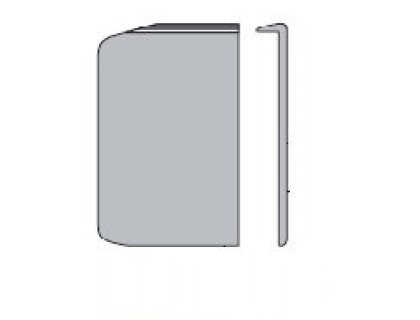 Lišty na pracovní desky Egger 38 mm