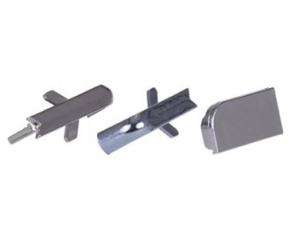 TL 11- sada rohů pro montáž na ležato hliník