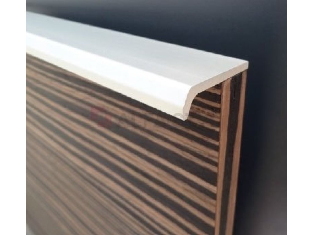 Narážecí úchytová lišta UKS-10 imitace nerezi INOX