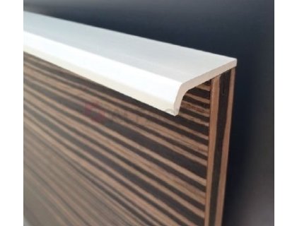 Narážecí úchytová lišta UKS-10 imitace nerezi INOX