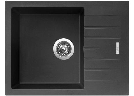 Sinks PERFECTO 650 - Černá, Pureblack