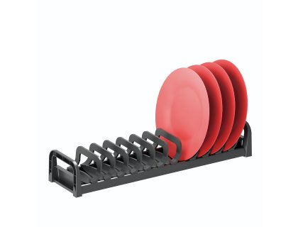 Cemux STAR držák na talíře 120x470x80 mm šedý