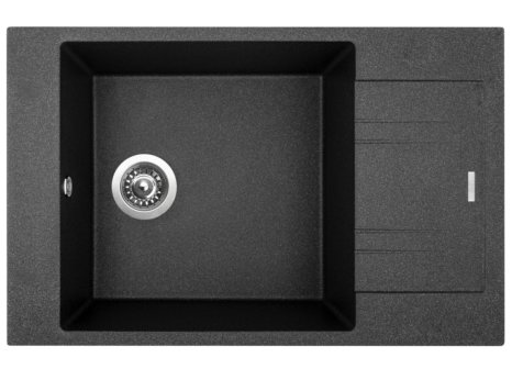 Sinks dřez VARIO 780 - Černá granitová, Granblack
