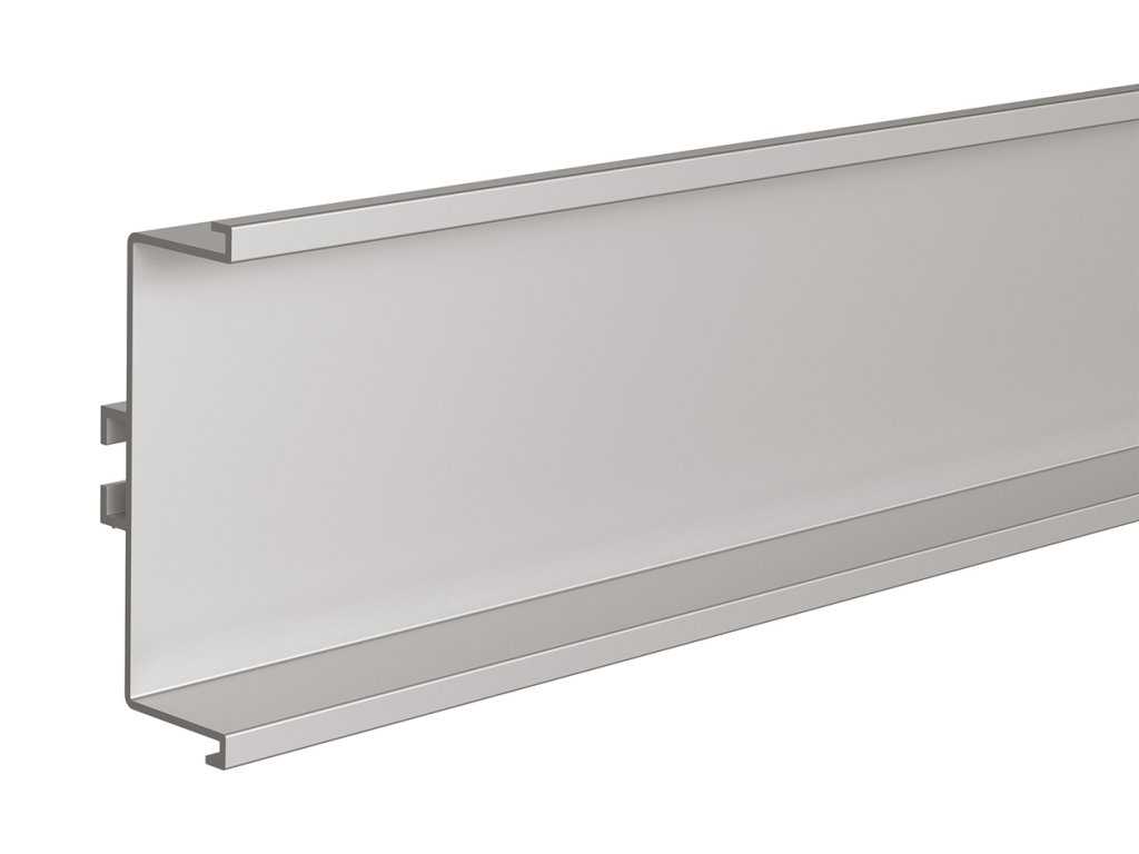 Profil pro bezúchytkové dveře C -délka 4100mm hliník broušený