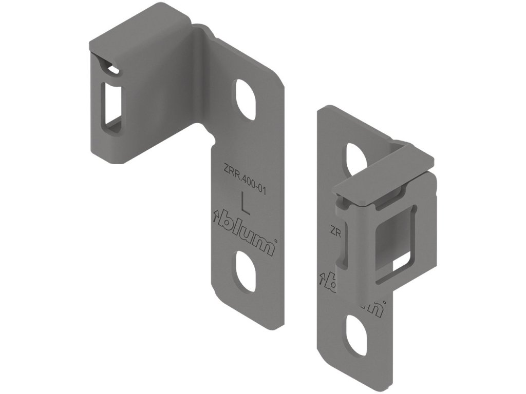 MERIVOBOX variabilní držák relingu šedá