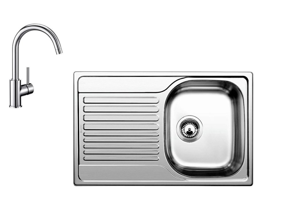 Blanco TIPO 45 S Compact + MIDA chrom
