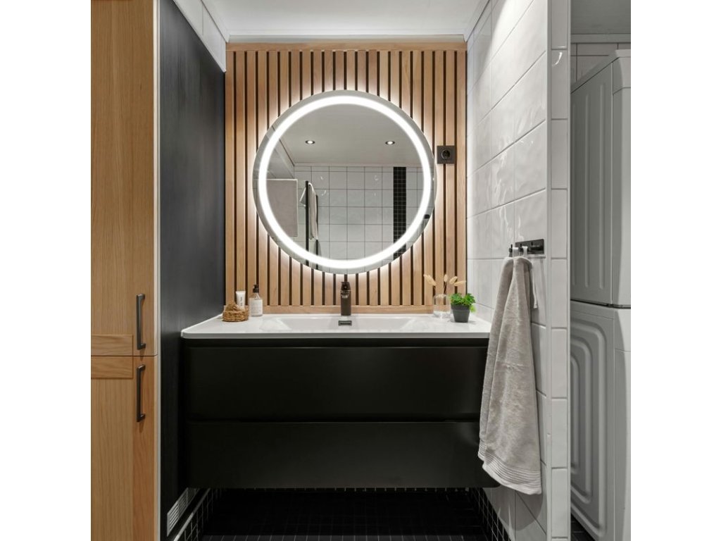 Zrcadlo LIRA s LED osvětlením 600 mm