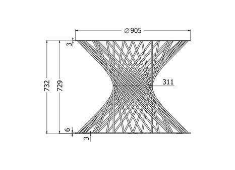 Stolová podnož SONYA