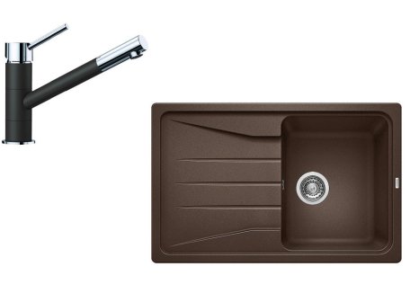 Blanco SONA 45 S + KANO SILGRANIT-Look