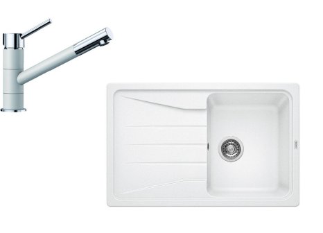 Blanco SONA 45 S + KANO SILGRANIT-Look