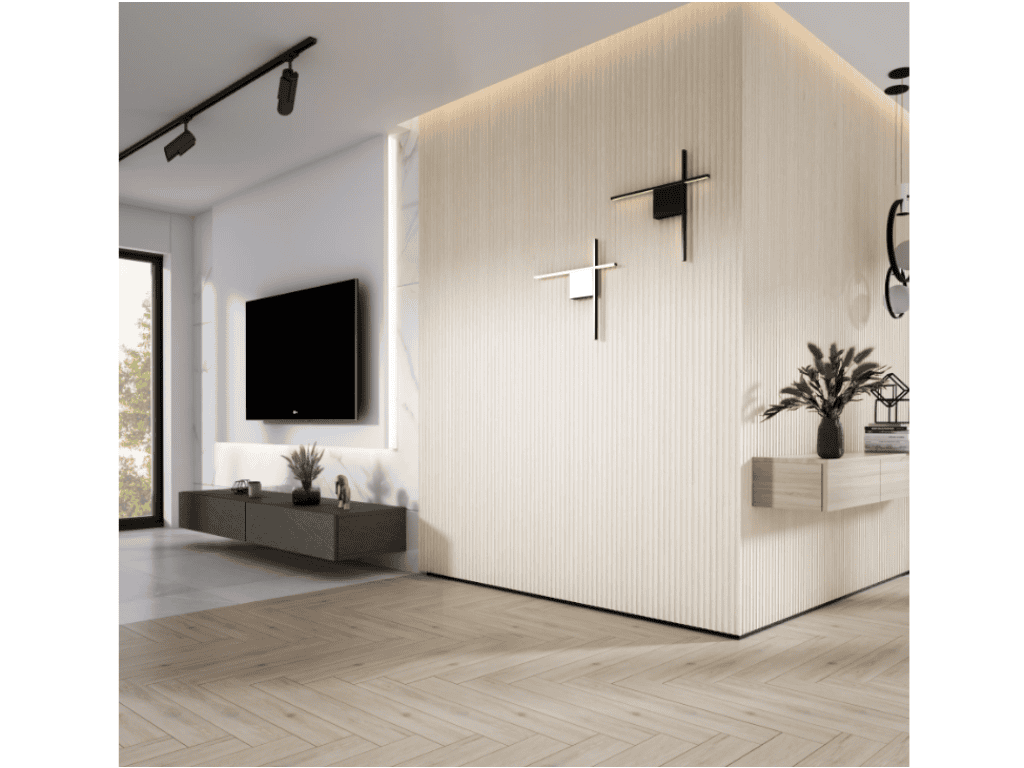 Obkladové lamely ONDA dub bílý 2,7 m