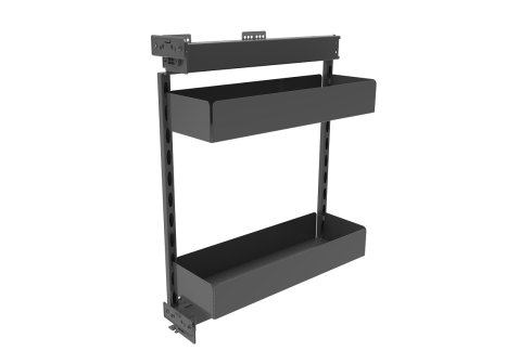 Cemux IRON Line 20-3D plné dno s tlumením antracit