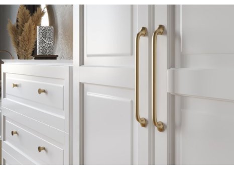 Úchytka Fabricio zlatá broušená