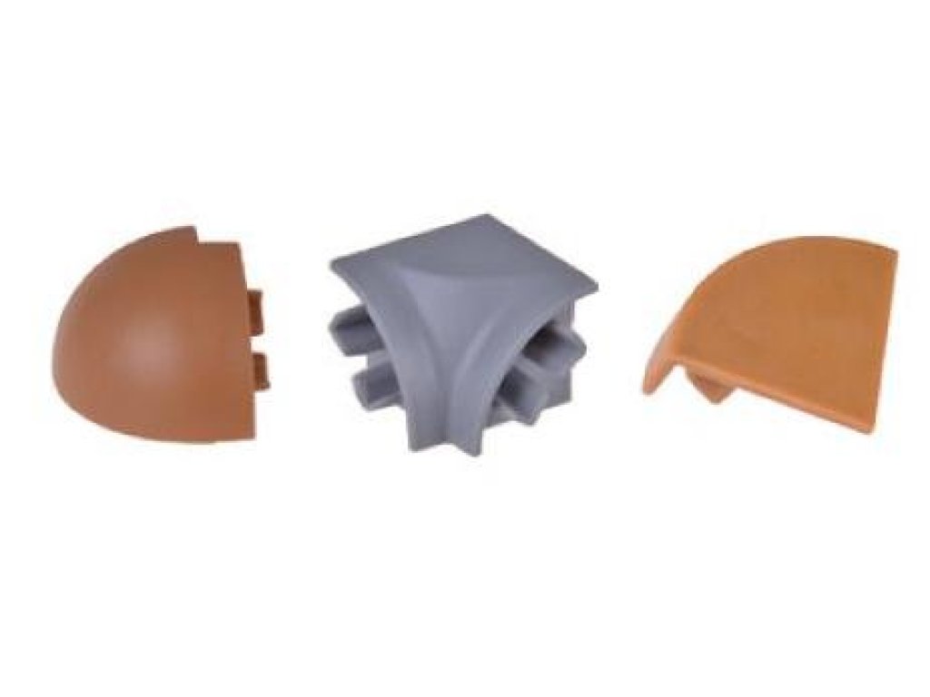 TL 15A vnitřní roh 90° šedý