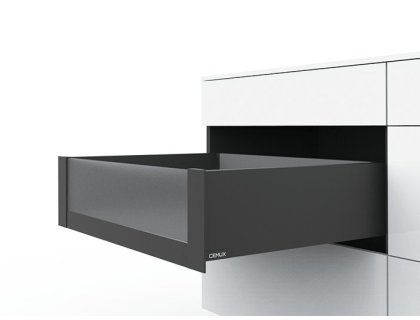 Cemux H Box SLIM vnitřní zásuvka antracit H167 čelní sklo H138