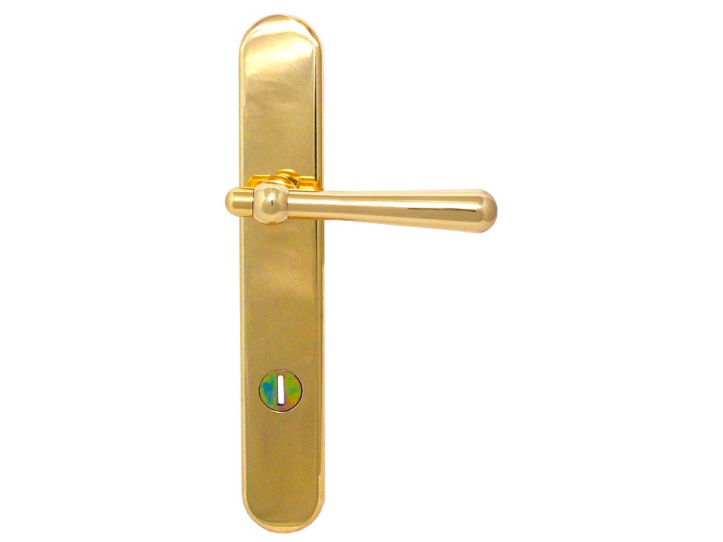 Casual bezpečnostní kování klika/klika lesklý nikl