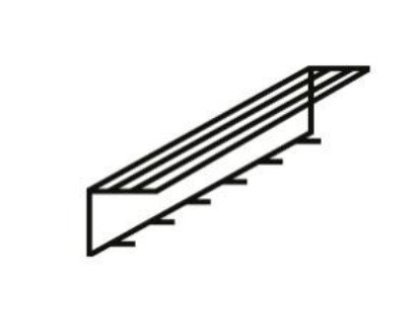 K20 systém věšák s policí černý mat