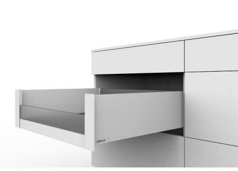 Cemux H Box SLIM vnitřní zásuvka bílá H167 čelní sklo H70 - 400 mm