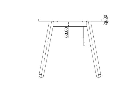 Stolová podnož NERIA