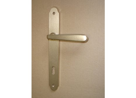 Individual štítové dveřní kování klika/koule broušený chrom - Vložka FAB, 72 mm