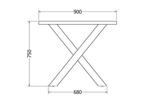 Stolová podnož KAIA