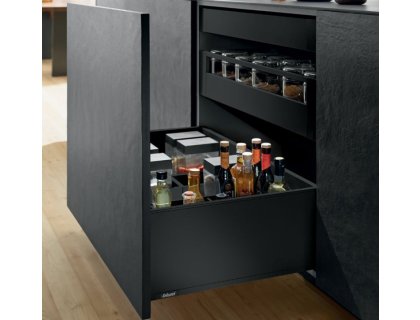 Legrabox 70kg černý karbon F 450mm Blumotion/TOB