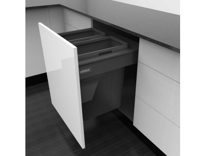 CEMUX Bins sorter + A Box bílý 60/2 2 x 35L