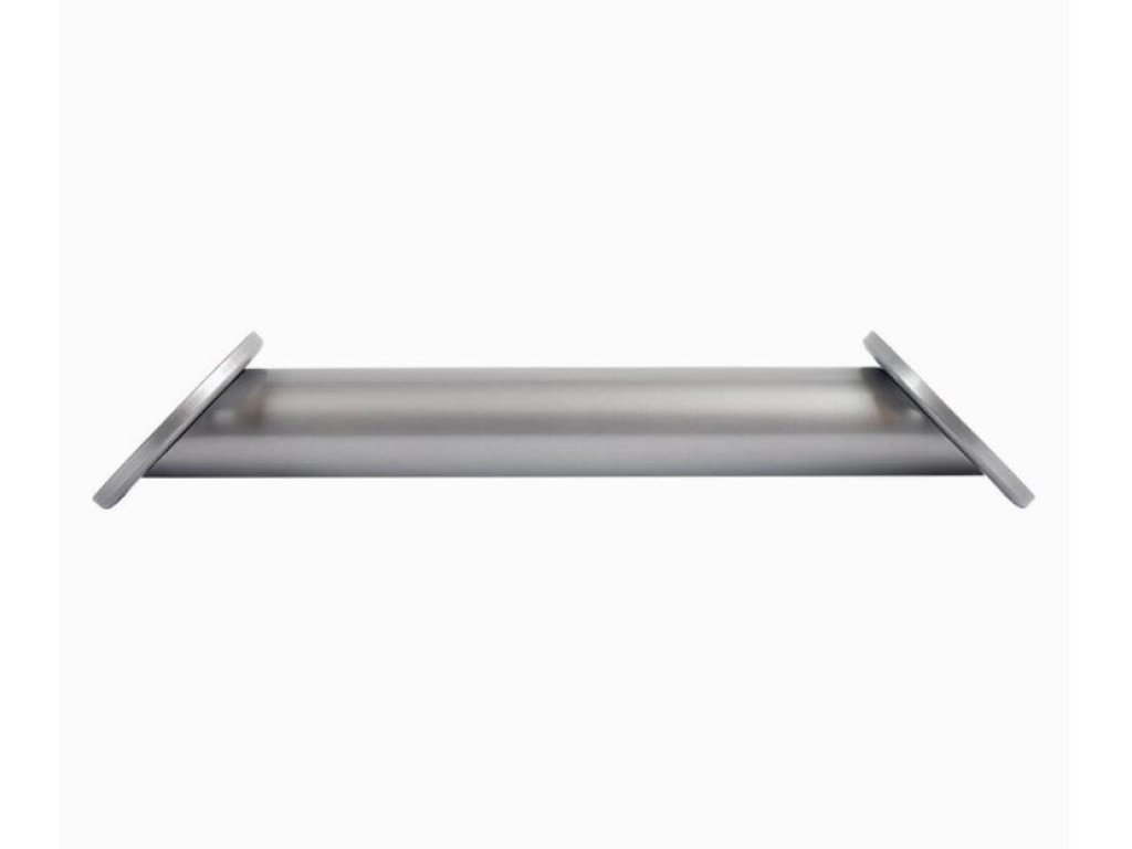 Podpěra barového pultu pr.22mm úhlová chrom matný