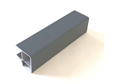 Roh 90° vnitřní a vnější antracit - 100 mm