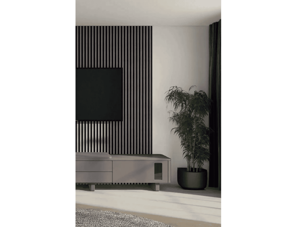 Obkladové lamely MARTEL Dub šedý s černou2,7 m