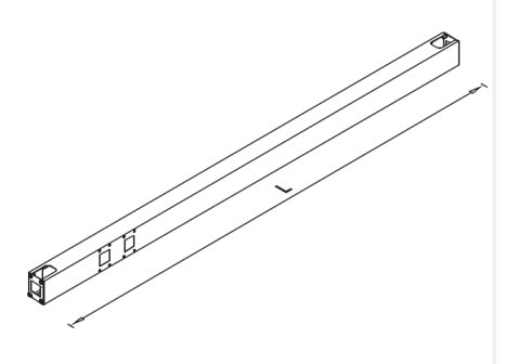 VOGA spojovací tunel / rohové řešení DESK BAR