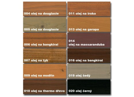 OSMO terasový olej massaranduba olej 014