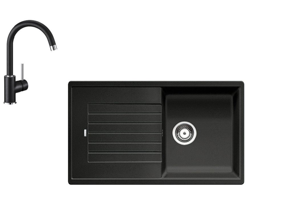 Blanco ZIA 5 S + MIDA SILGRANIT-Look