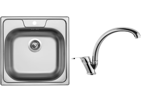 Set Sinks CLASSIC 480 matný+ baterie