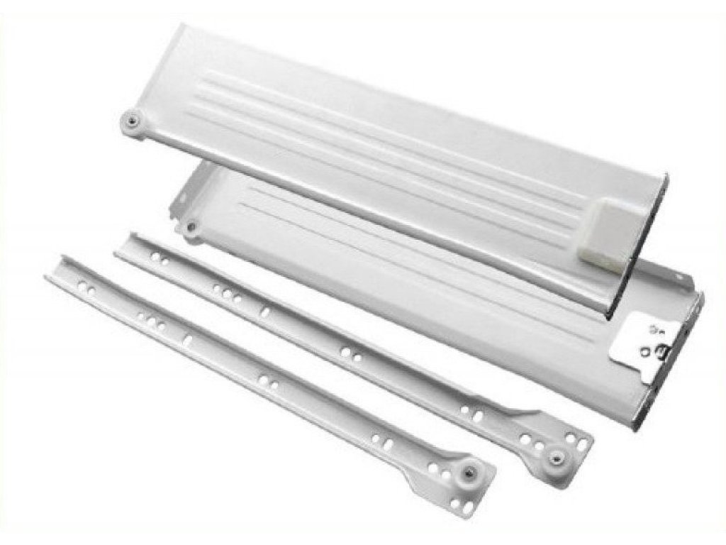 Kolečkový výsuv s bočnicí 150mm