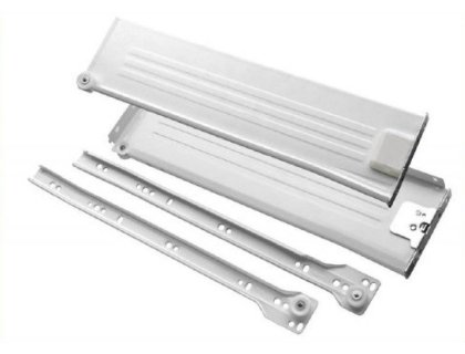 Kolečkový výsuv s bočnicí 150mm