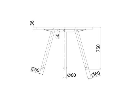 Stolová podnož SOREA 3